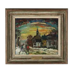 All Day Thaw by Antonio Cirino, Oil on artist board, sold Sep 2024