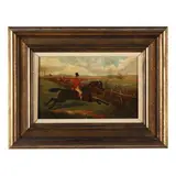 Tally Ho! by Alken Family of Painters, Oil on panel, sold Aug 2024