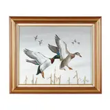 Mallards Landing by Lee Mauney, Oil on canvas, sold Aug 2024
