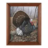 Tom Turkey by Benjamin P. Vandermark, Acrylic on masonite, sold Aug 2024