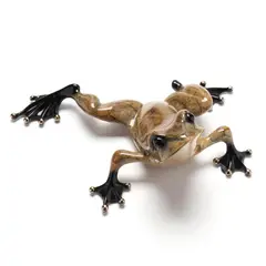 Toady by Tim Cotterill, Enameled cast bronze, sold Aug 2024