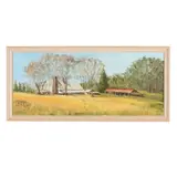 Andrew's Farm, Orange Co., NC. by Stephen Hessler, Oil on canvas, sold Aug 2024