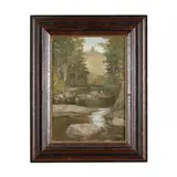 Landscape with Stream by Charles Henry Turner, Oil on canvas, sold Aug 2024