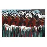 The March by Jacob Lawrence, Screenprint in colors on Bainbridge Two Ply Rag paper, sold Jul 2024