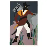 St. Marc by Jacob Lawrence, Screenprint in colors on Bainbridge Two Ply Rag paper, sold Jul 2024