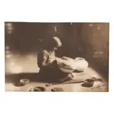 The Potter (Nampeyo) - Tewa Hopi by Edward S. Curtis, Platinum print, sold Jul 2024