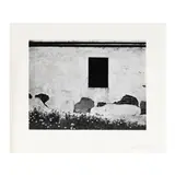 Black Window, Mariposa, California by Brett Weston, Gelatin silver print, sold Jul 2024