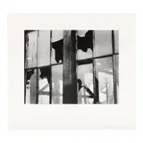 Broken Window, Hunters Point Shipyard, San Francisco by Brett Weston, 1959, Gelatin silver print, sold Jul 2024
