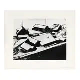 Farms, Switzerland by Brett Weston, Gelatin silver print, sold Jul 2024