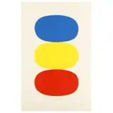 Blue and Yellow and Red-Orange by Ellsworth Kelly, Lithograph in colors, sold Jul 2024