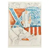 Last Civil War Veteran by Larry Rivers, Lithograph in colors, sold Jul 2024