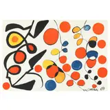 Spring Carnival by Alexander Calder, Lithograph in colors, sold Jul 2024
