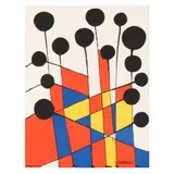 Balloons by Alexander Calder, Lithograph in colors, sold Jul 2024