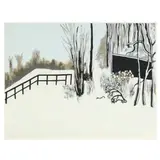 Snow, Vermont by Alice Neel, Silkscreen print in colors, sold Jul 2024