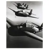 Avengers in Formation by Horace Bristol, 1943, Gelatin silver print, sold Jul 2024