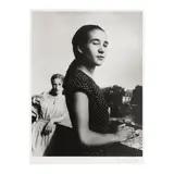 Seguis and Lella, Paris by Édouard Boubat, 1948, Gelatin silver print, sold Jul 2024