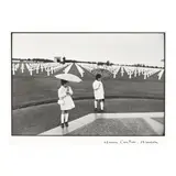 Omaha Beach, US Cemetery, Normandy, France by Henri Cartier-Bresson, 1968, Gelatin silver print, sold Jul 2024