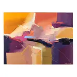 Untitled Abstract by Bob Rankin, Oil on canvas, sold Jul 2024
