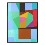 Pink Center by Robert C. Postma, Acrylic on canvas, sold Jul 2024