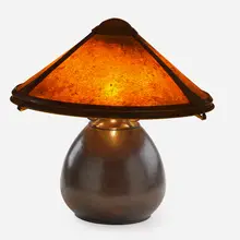 Table Lamp by Dirk Van Erp, sold Jan 2017