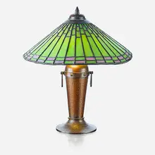 Rare Table Lamp by Roycroft, sold Jan 2017