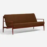 Sofa by Grete Jalk, c. 1955, teak, upholstery, sold Nov 2022