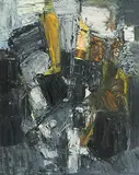 Ohne Titel, 1959 by Carl Walter Liner, oil on canvas, offered Jun 2019