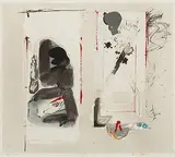 Container by Hans Falk, collage, sold Jun 2019
