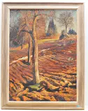 Der letzte Schnee by Reinhold Kündig, oil on canvas, offered Jun 2019