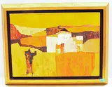La Bastide", Sommer in der Provence, 1978 by Charles Monnier, oil on canvas, sold Jun 2019