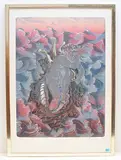 Schaumgeborene by Hans Erni, 1990, color lithograph, sold Jun 2019