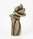 Abstrakte Figur by Walter Förderer, bronze, sold Jun 2019