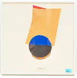 Ohne Titel by Rolf Lehmann, 1993, collage, offered Jun 2019