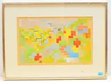 Ohne Titel by Elsa von Tobel, 1968, gouache, sold Jun 2019