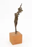 Abstrakter stehender Akt by Cecco Bonanotte, 1980, bronze, offered Mar 2019