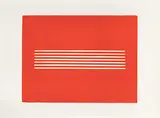 Ohne Titel by Donald Judd, 1962, woodcut, sold Mar 2019