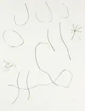 Aus: "Journal d'un graveur by Joan Miró, 1975, drypoint, sold Mar 2019