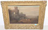 Kühe vor einer Ruine by Holland, 18.Jh., oil on panel, offered Mar 2019