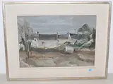 Bauernhof by Georges Laporte, oil on canvas, offered Mar 2019
