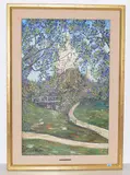 Sacré-Coeur mit Parklandschaft by Élisée Maclet, oil on canvas, sold Mar 2019