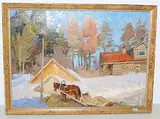 März by Aleksey Motorin, 1962, oil on board, offered Mar 2019