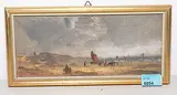 zugeschrieben "An der Flanderischen Küste by Eduard Schleich the Elder, oil on panel, sold Mar 2019