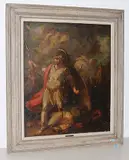 Nachfolger Achilles über Hector by Benjamin West, oil on canvas, sold Mar 2019