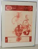 Äffchen by Jiří Anderle, 1969, etching, sold Mar 2019