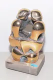 Paar by Domenico Colanzi, bronze, sold Mar 2019