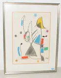 Aus: "Marabillas con variaciones acrosticas by Joan Miró, 1975, color lithograph, offered Mar 2019