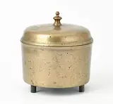 17./18.Jh by Deckelschüssel, bronze, sold Mar 2019