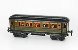 Deutschland, 1925–1928 by Märklin-Personenwagen "18881", color lithograph, offered Mar 2019