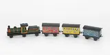 Deutschland, 1930er Jahre by Hess-Miniatureisenbahn "Penny Toy Nr.100", color lithograph, sold Mar 2019