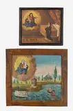 Italien, 19.Jh by Lot: 2 Votivbilder, oil on canvas, sold Mar 2019